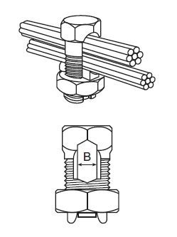 split bolt connector in junction box|how to make split bolt connection.